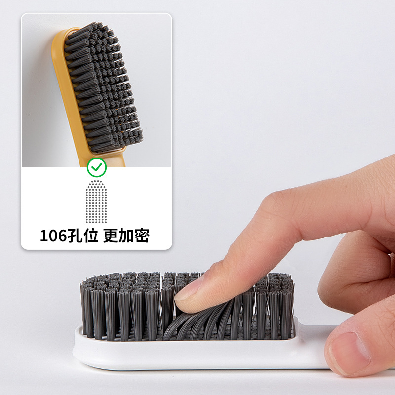 Shoe Brush Wholesale Long Handle Soft Hair Shoe Wash Brush Household Cleaning Laundry Brush Shoe Small Brush Multi-Functional Shoe Brush Specification drawing