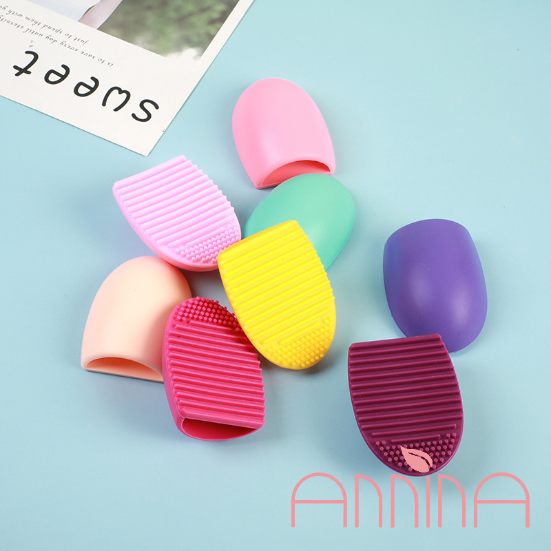 Annina Silicone Scrubber Multi-Function Zone Scrubber Makeup Brush Cleaning Beauty Tools Scrub Pad details Picture
