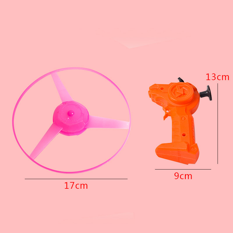 Combat flying saucer trumpet light up string toys children's hot stall puzzle light up toys