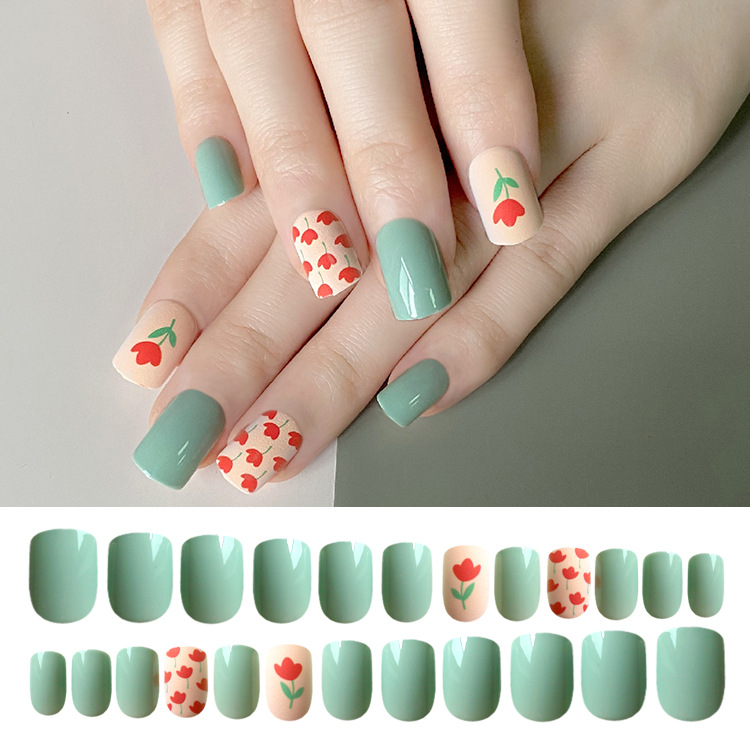 穿戴甲短款批产品图