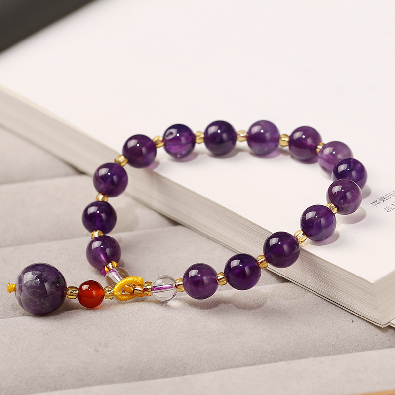 单圈手串吊坠/天然梦幻紫产品图