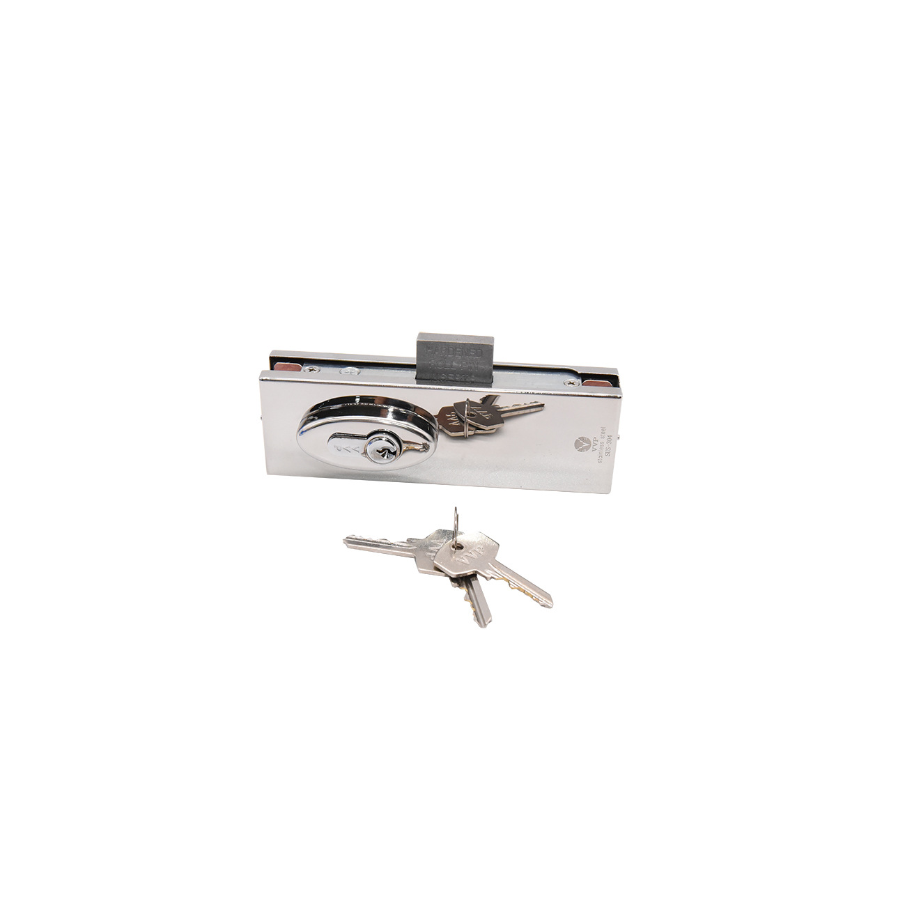 Factory Direct Stainless Steel Glass Door Clamp Universal Fixed Glass Door Lock Clamp Vvp Door Control Series Item Picture
