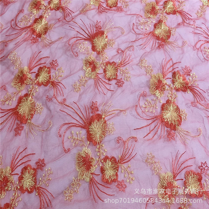 Customized home textile and clothing accessories, embroidery, hairpins, mesh fabric, skirts, wedding dresses, lace accessories from manufacturers Application Scenario
