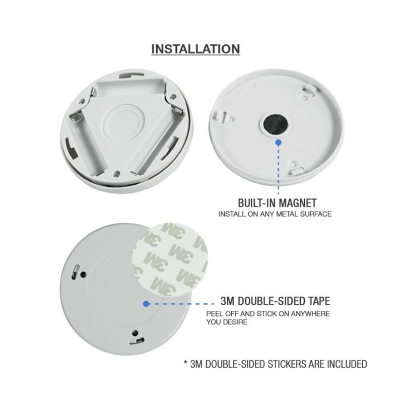 6led human body sensor night light, cabinet light, emergency light, smart night light, Douyin same style sensor night light Item Picture