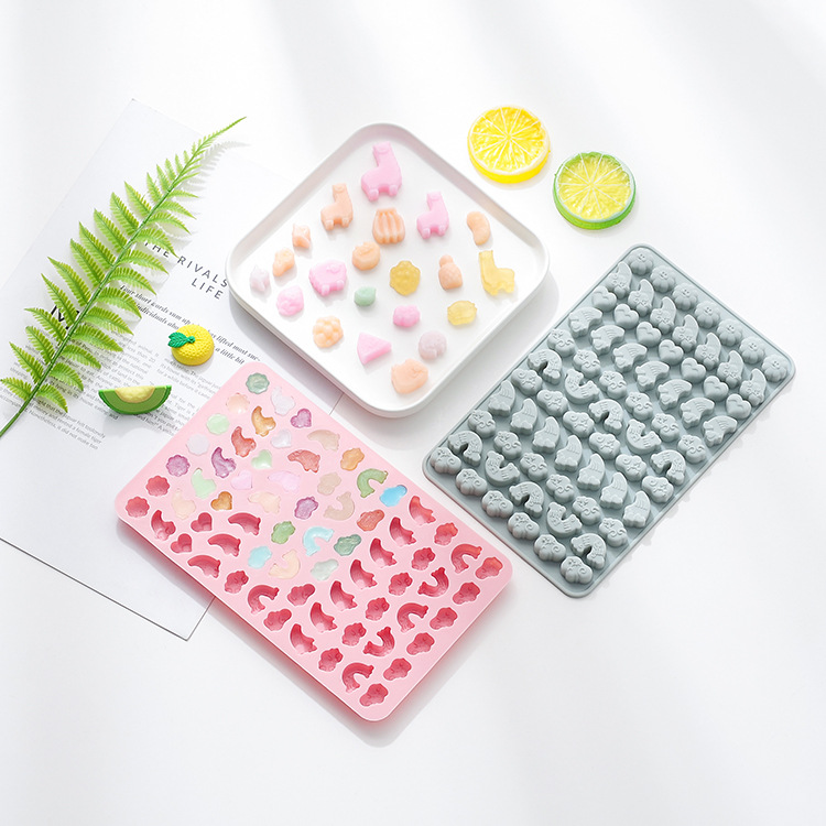 Off-The-Shelf Silicone Baking Mold Can Steam Fudge Homemade Cartoon Water Jelly Chocolate Drop Glue Grinding Tool details Picture