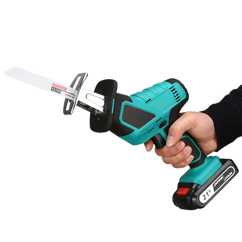 Reciprocating Saw Rechargeable High-Power Electric Multi-Function Lithium Handheld Woodworking Cutting Saw Wholesale Item Picture