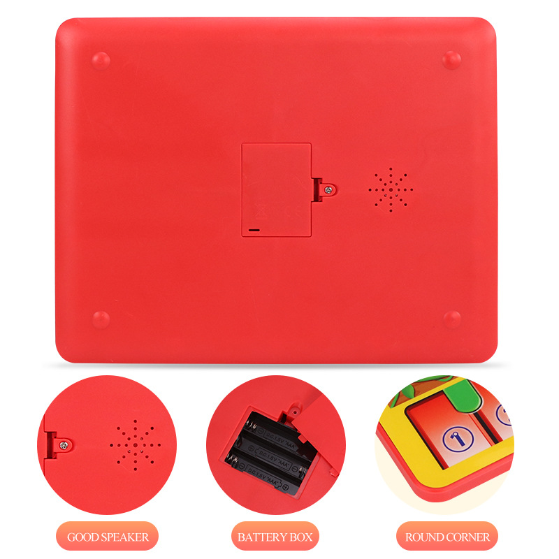 New children's educational and educational tablet learning machine, English animal concert, music story reading, touch function toy Application Scenario