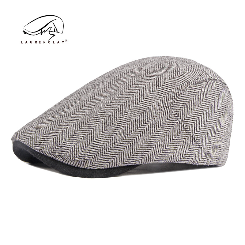Hat for men Autumn winter new British retro beret for men casual art forward hat for women cap painter's hat