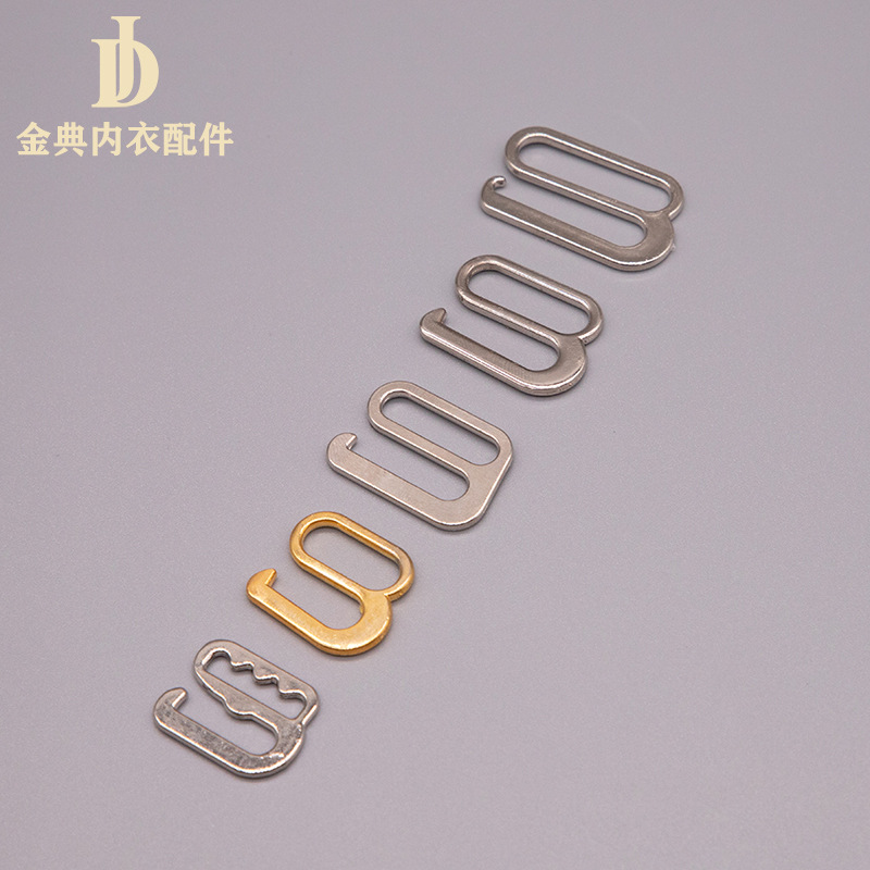 Jindian Underwear Accessories Thickened 089 Word Buckle Metal Underwear Adjustment Alloy Buckle Bra Strap Buckle Swimsuit