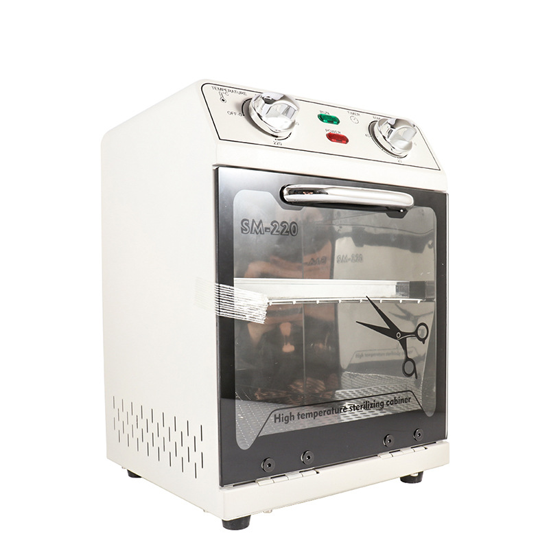 Wholesale of SM-200 manufacturer's high-temperature disinfection cabinets for towels, scissors, nail tools, and double-layer disinfection boxes for household and commercial use Application Scenario