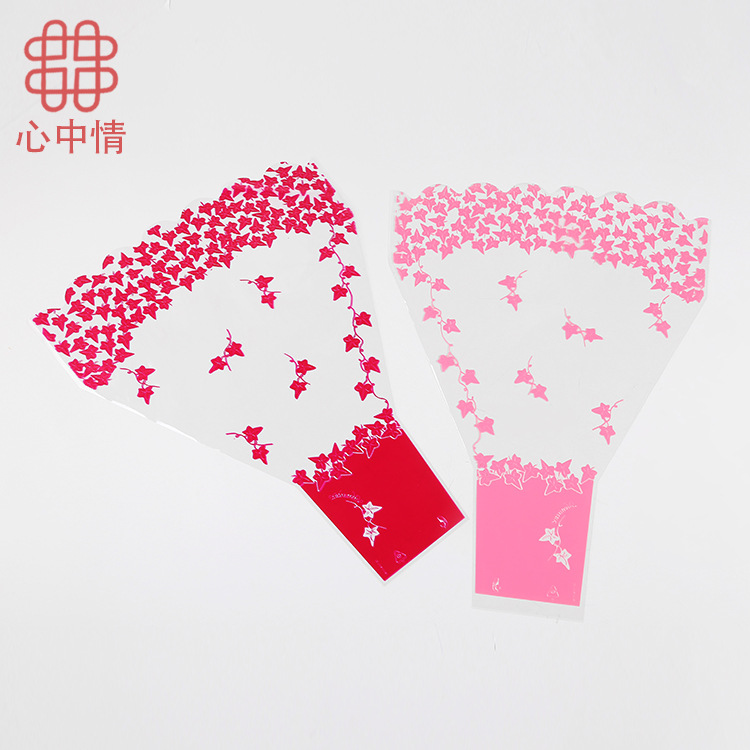 鲜花包装实物图