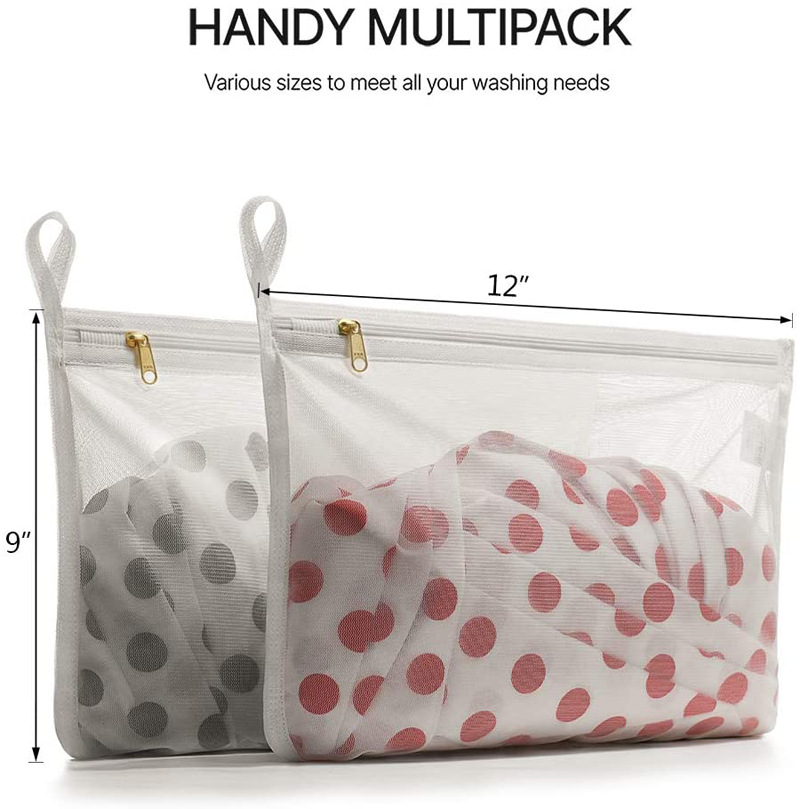Thickened Fine Mesh Laundry Bag Mesh Care Bag Customized Care Bag Set High-End Clothing Gifts Customized Polyester Bag Application Scenario
