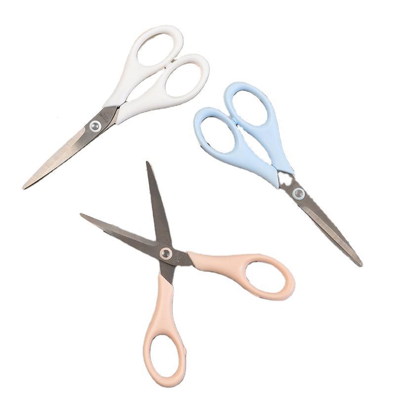 Manufacturers directly for office paper-cutting manual scissors stainless steel scissors large size small student stationery household small scissors Item Picture