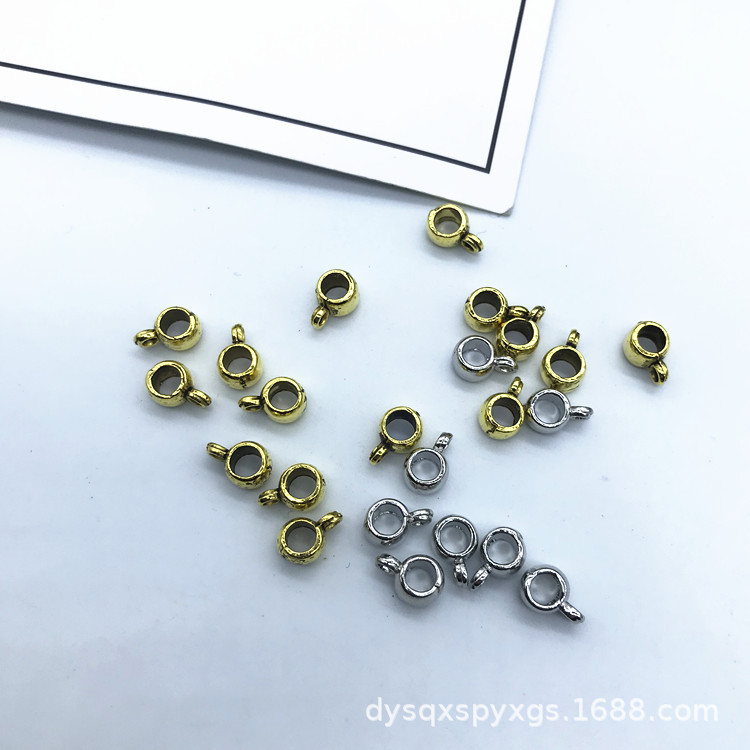 DIY alloy three-way jewelry accessories, pendant beads, bracelet accessories factory direct sales. Colors can be customized Item Picture