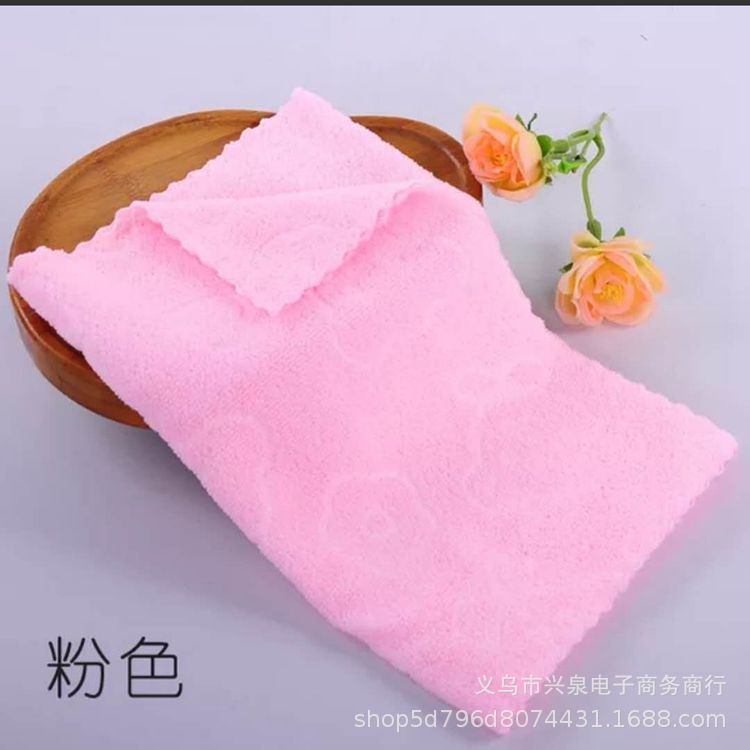 毛巾/婚庆毛巾/浴巾/珊瑚绒毛巾/一次性毛巾白底实物图