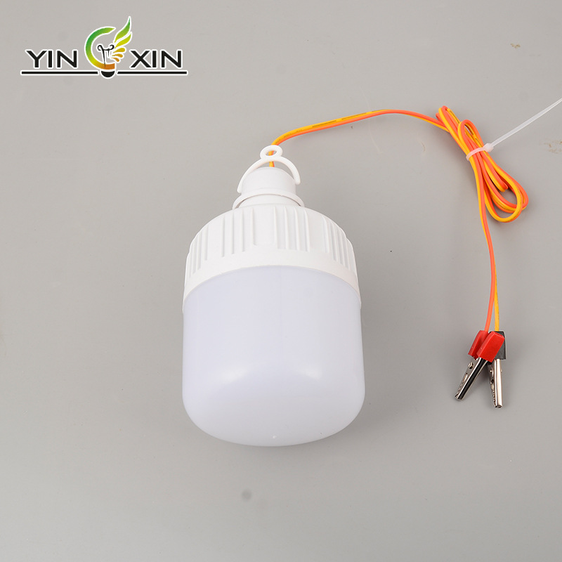 LED灯泡/家用照明球泡灯/夜钓野营低压便携式地摊灯细节图