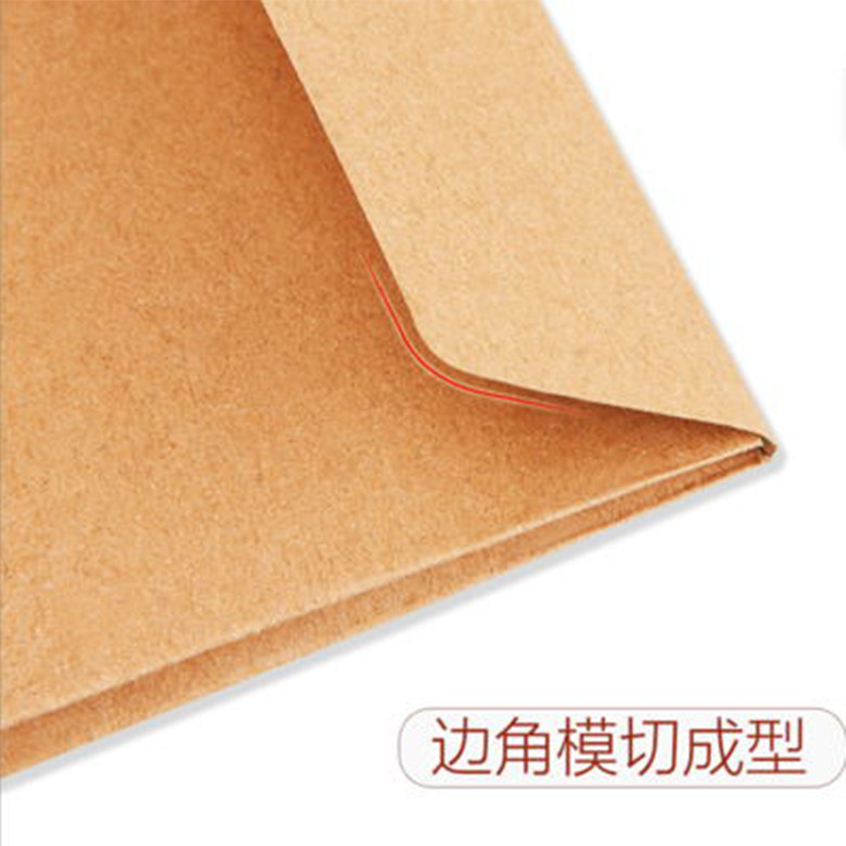 50 thickened A4 kraft paper file bag Paper office tender file bag wholesale printing logo storage kit Application Scenario