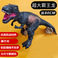 包邮地摊货源儿童仿真软胶恐龙玩具超大号恐龙发声光模型搪胶玩具图