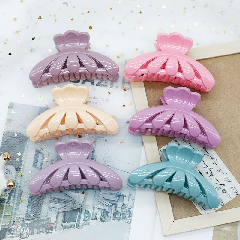 2020 New Grab Bath With Ice Cream Color Petal Candy Grab 2 Yuan Shop Hot Hairpin Yiwu Jewelry
