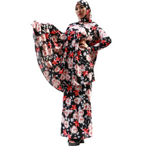 一件代发中东传统女装非洲款连衣裙两件套回族大码女装