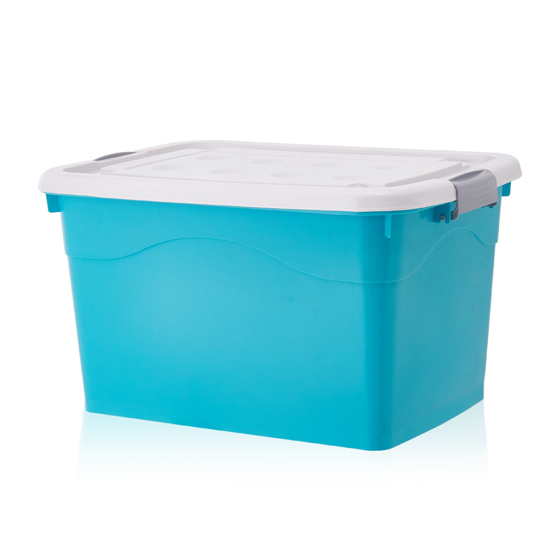 Plastic transparent children's toy storage boxes, clothes storage boxes, organizing boxes, storage boxes, plastic boxes wholesale Item Picture