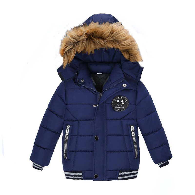 Boys' cotton-padded jacket 2022 New style M718 for export children's cotton-padded jacket