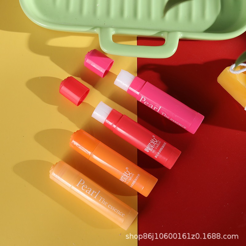 Hanshang Butterfly Makeup Pearl Honey Hydrating Moisturizing Lip Balm Moisturizing Moisturizing Lip Care Item Picture