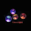 Glittering elastic crystal balls, jumping balls, children's luminous ball toys, street stalls, squares and night markets are selling well Specification image