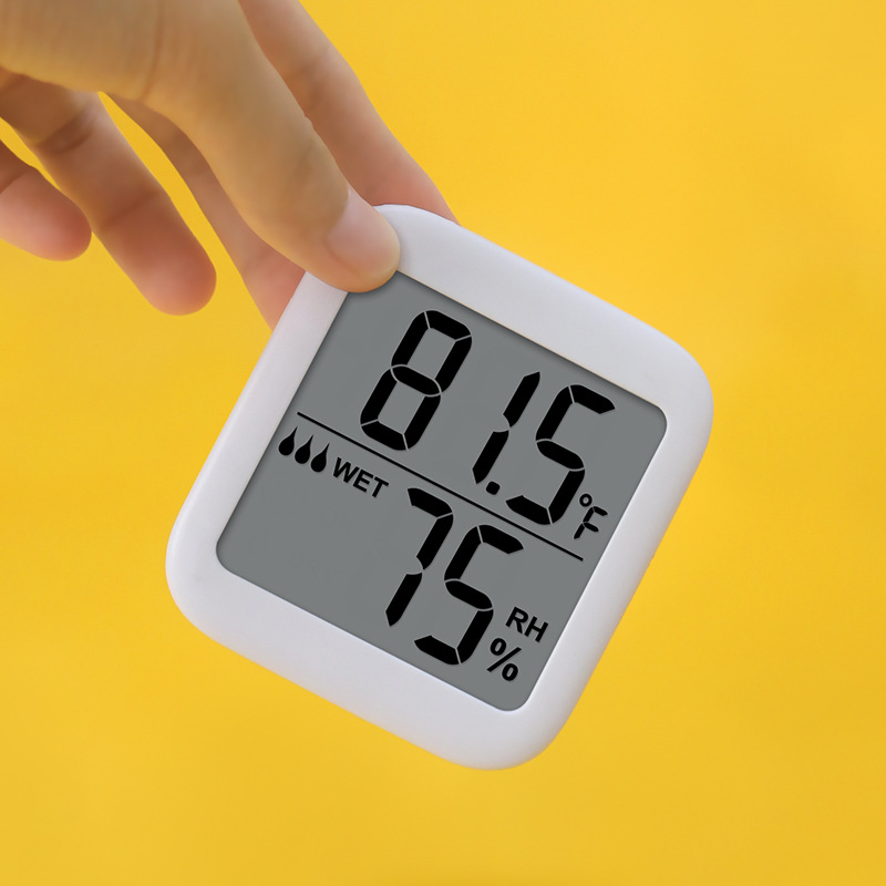 温湿度计室内家用电子温度计干湿婴儿房数显壁挂室温表详情图1
