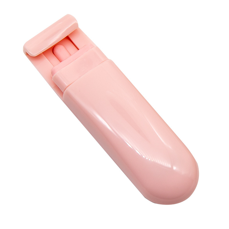 Wholesale of local eyelash curlers, portable curling small segmented curling devices, spare rubber strips, gifts, cross-border plastic shanilak Item Picture