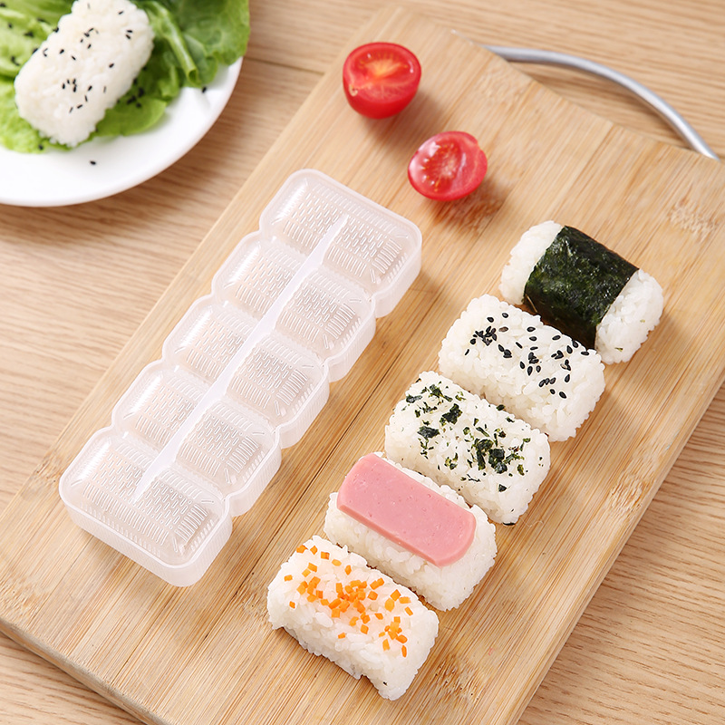 便当饭团紫菜包饭模五连体寿司器