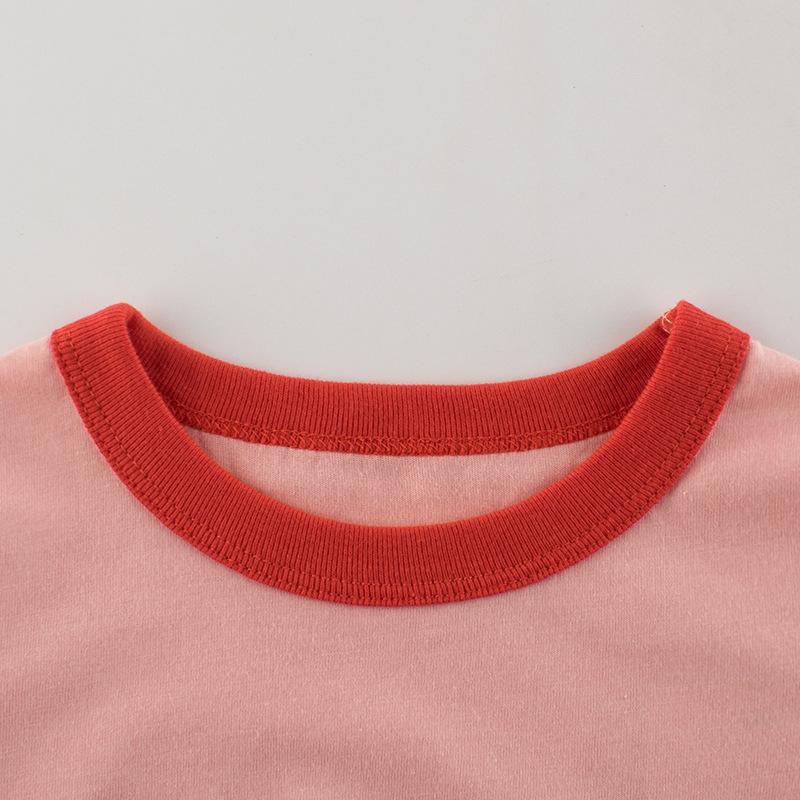 27home韩版童装2022夏季 女童短袖T恤 儿童服装厂家直销一件代发详情图2