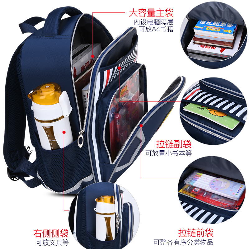 小学书包实物图