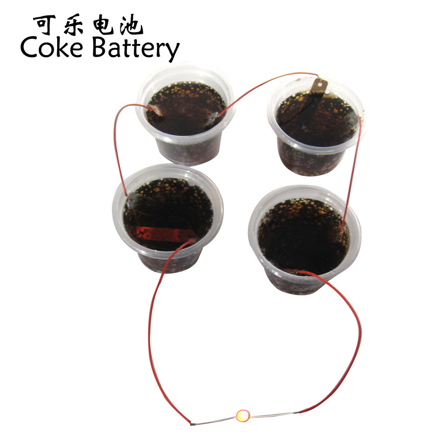 Fruit power generation experiment potato power generation cola power generation technology small invention