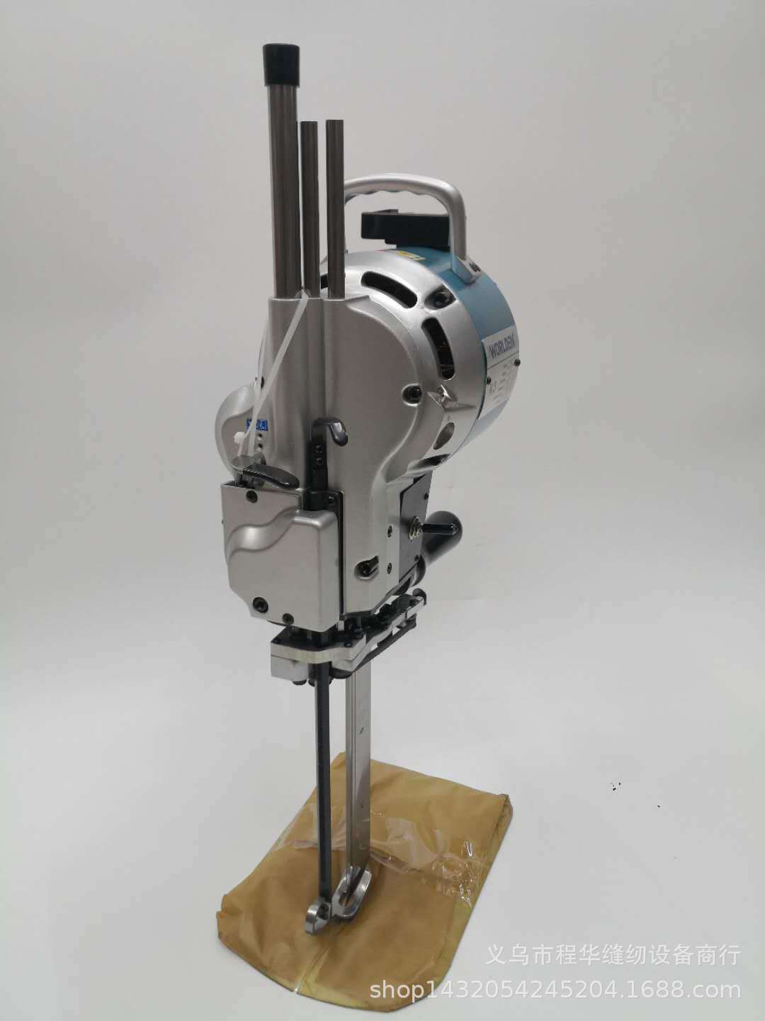 Free shipping cutting machine, 1168W high-power fabric and leather automatic grinding and cutting scissors, servo 1600W thick material electric shears Specification image