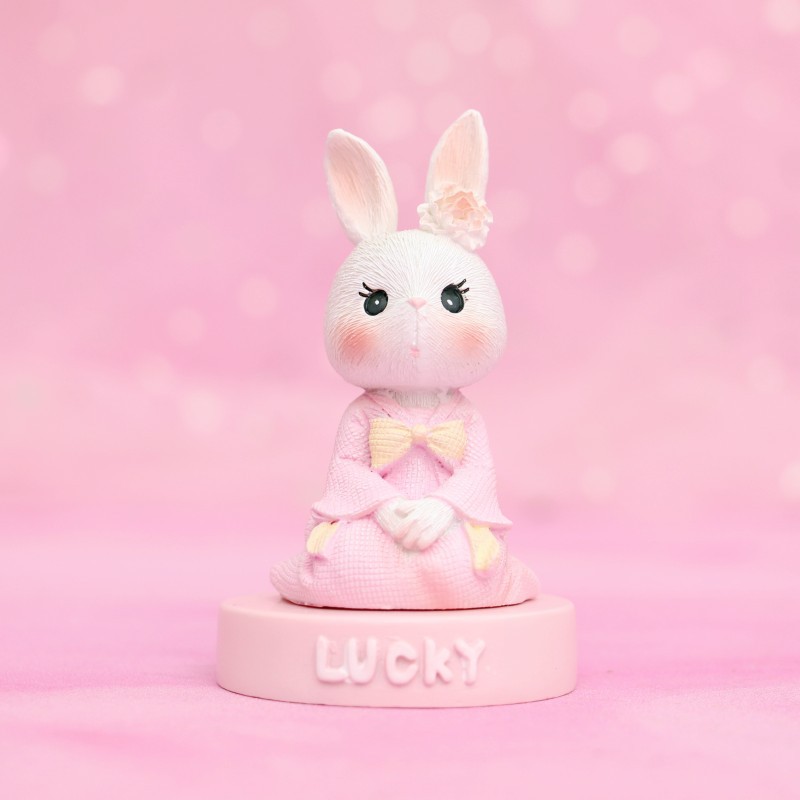 Cute rabbit Young Master Rabbit Xiaoya ancient costume cake baking decorative item Application Scenario