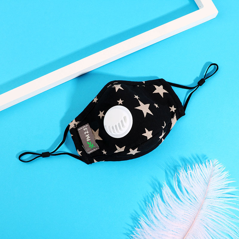 Factory selling infant masks with breathing valve cotton dust and warm can be added filter piece independent packaging spot Application Scenario