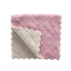 Scouring pads, daily cleaning cloths, kitchen and household absorbent dishcloths, thickened dishwashing towels that do not shed fibers and are easy to clean Item Picture