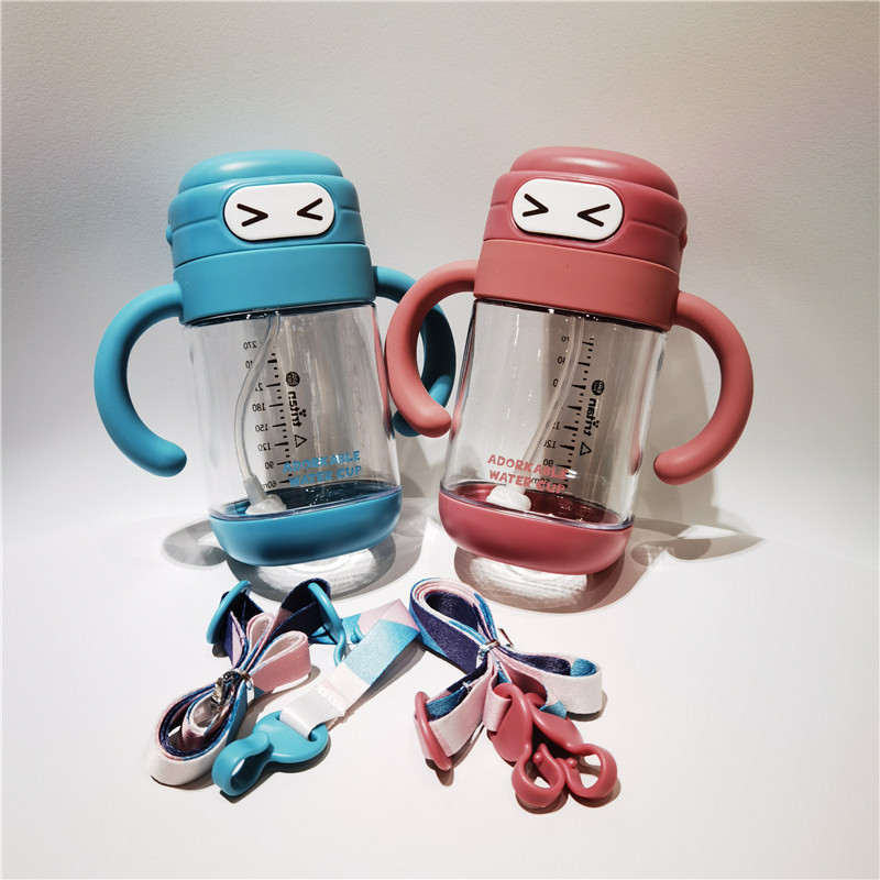 Yipin New Cup And Pot Dual Purpose Sprouting Water Cup Large Capacity 350Ml Baby Outdoor Kettle Children's Portable Cup