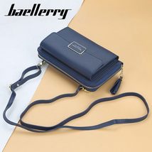 baellerry女士长款钱包韩版大容量拉链手拿包女时尚斜挎手机女包