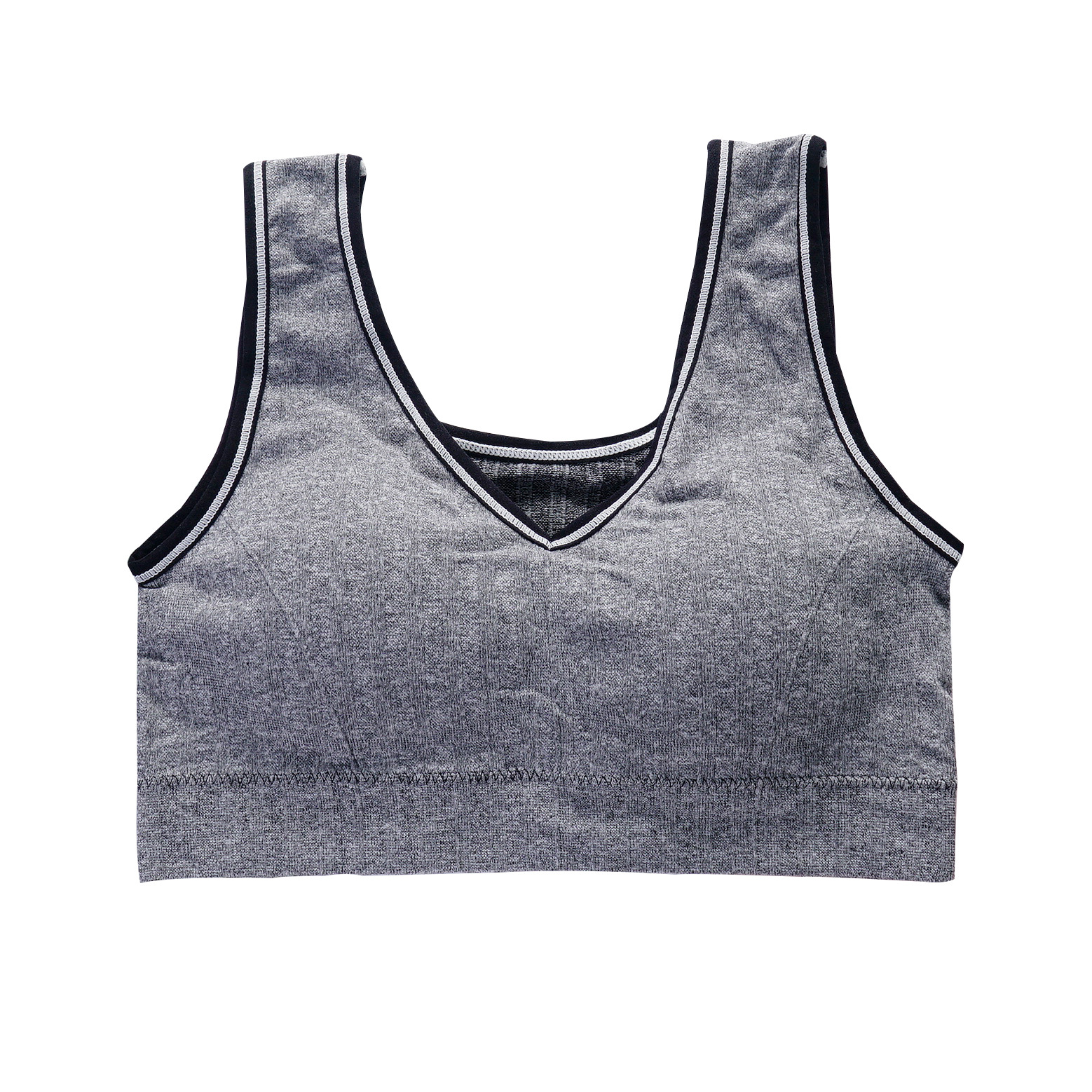South Korea 2.0 Body Shaping Breathable Yoga Vest Running Large Size Sports Underwear South Korea Body Shaping Seamless Beauty Back Wrap Chest Item Picture