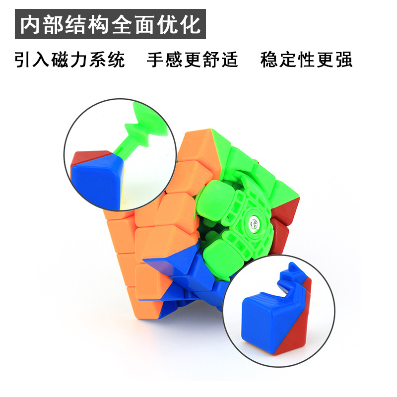 Magic Realm Culture sq1 Irregular-shaped Rubik's Cube is a smooth beginner's level 3 puzzle toy for adults to relieve stress, students and children Application Scenario