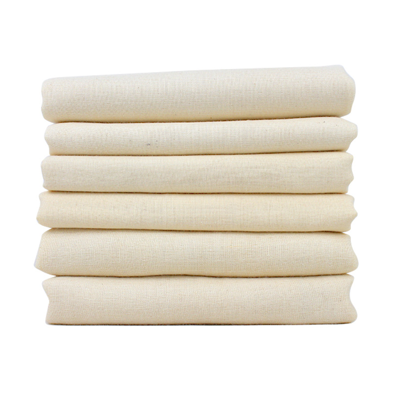 Pure cotton double-layer gauze fabric, high-density all-cotton baby diaper fabric, all-cotton gauze fabric for bibs and blankets Item Picture