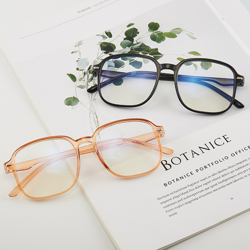 Fabricante anti-luz azul espejo plano anti-radiación marcos de gafas para hombres y mujeres para jugar teléfono móvil computadora protección de los ojos sin grado Specification image