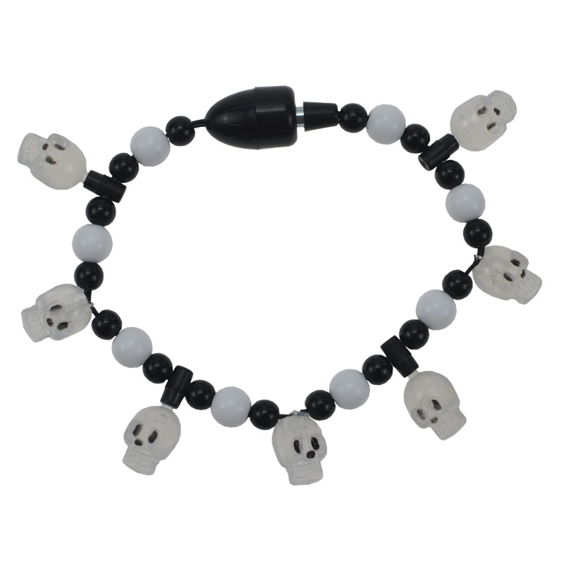 Cool Lester Cross-Border Hot Halloween Party Led Light Jack-O '-Lantern String Light Bracelet Item Picture
