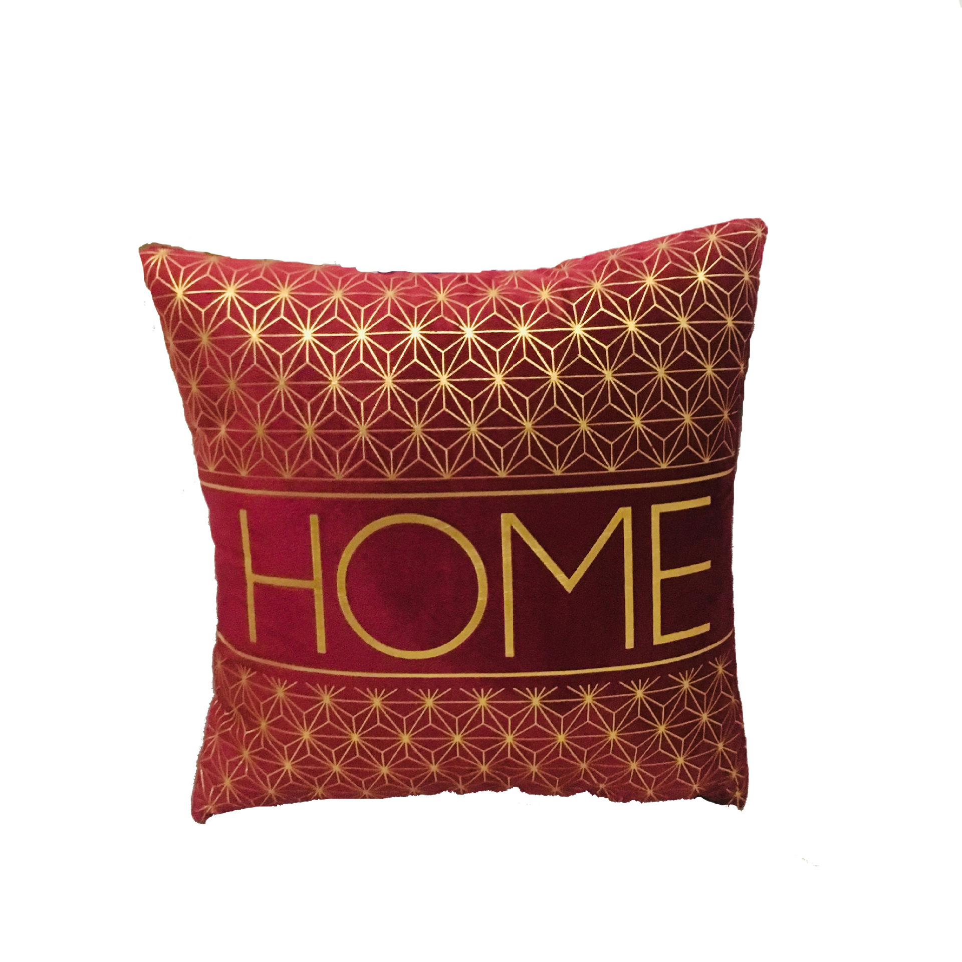 Haona Home Textile Amazon Burst Home Dutch Velvet Solid Color Throw Pillow Cross Border Car Cushion Office Sofa Pillow Item Picture