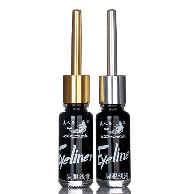 国货彩妆网红/眼线液白底实物图