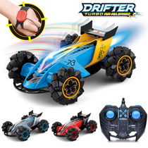Cross-border 2.4g remote control car Watch gesture sensing stunt twist car Spray four-wheel drive drift car crash resistant toy car