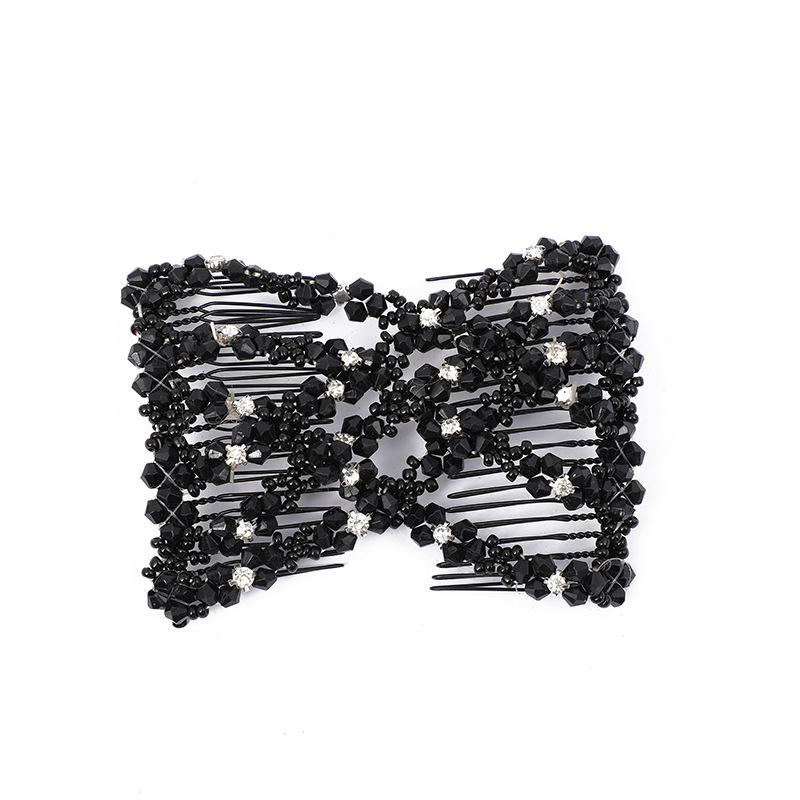 Cross-border best-selling hair combs, European and American women's hair updo, ponytail decoration, versatile hair combs, pearl magic insert combs, wholesale of other hair accessories Item Picture