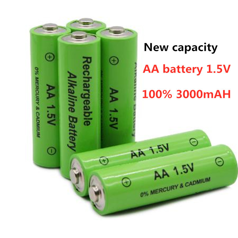 碱性可充电电池 工业级5号AA 1.5V可充碱性玩具电池4节装详情图2